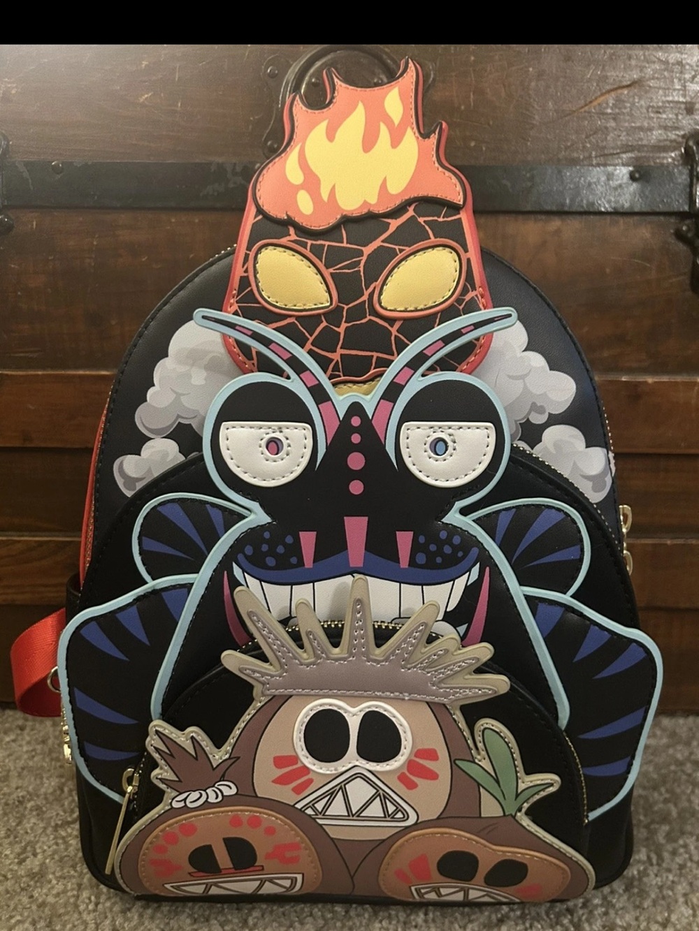 Loungefly Moana Villains Trio Mini Backpack Three Little Mingos Exclusive